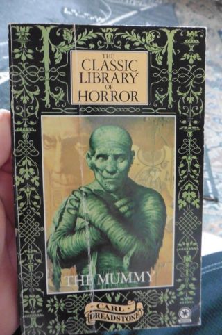 The Mummy Carl Dreadstone Universal Classic Library Of Horror Boris Karloff Rare