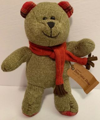 2009 Starbucks Holiday Christmas Bearista Bear Plush Toy Collectible W/ Tag Rare