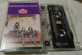 Crosby Stills And Nash First Album Rare Cassette Tape Group Series Vol.  1