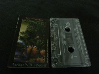 Fleetwood Mac Tango In The Night Ultra Rare Cassette Tape