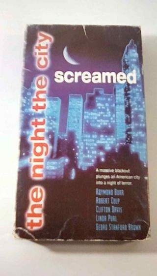 The Night The City Screamed (vhs,  1993) Rare Vintage