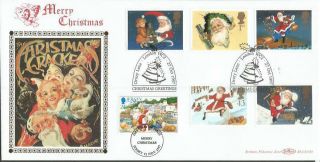 Christmas 1997 Benham Official Double Postmarked Rare Fdc Blcs135b A792