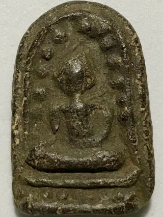 Phra Lp Boon Rare Old Thai Buddha Amulet Pendant Magic Ancient Idol 10