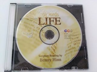 Wonderful Words Of Life - Scriptures & Music - Single Cd - Benny Hinn - Rare