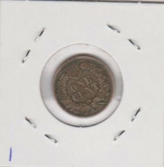 1863 COPPER NICKEL Indian Head Cent RARE BETTER DATE SEE PICTURES 2