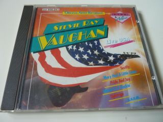 Stevie Ray Vaughan - Live In Usa - Rare German Import Only Cd - Ex -