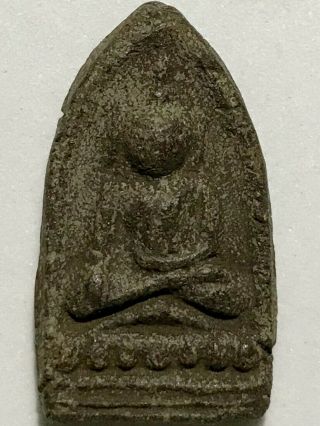 Phra Lp Boon Rare Old Thai Buddha Amulet Pendant Magic Ancient Idol 14