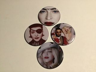 Madonna Madame X Rare Pinback Buttons