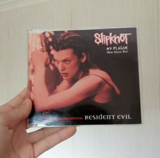 Slipknot My Plague Resident Evil Cd Soundtrack Rare Maggot Collectable