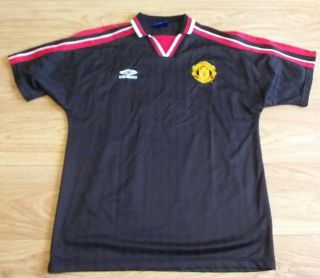 Rare Umbro Manchester United Football Shirt - Number 11 - Size L - Fapl 1996