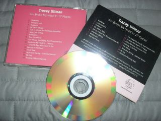 TRACEY ULLMAN - YOU BROKE MY HEART IN 17 PLACES - VERY RARE 2007 CD - 16 TRACKS 2