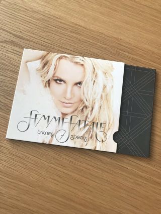Britney Spears - Femme Fatale - Rare Slip Edition
