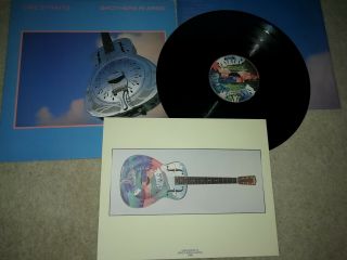 Dire Straits,  Brothers In Arms Album With Rare Insert.