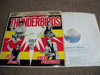 The Fabulous Thunderbirds Girls Go Wild Rare Lp.