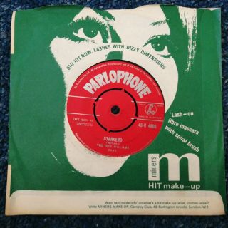 The Dick Williams Band - Starkers Parlophone 1961 7 " Vinyl Single Very Rare
