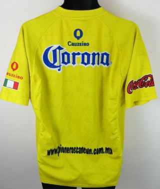 Rare Mexican Football Shirt Pioneros Cancun Camisa Soccer Jersey Grande L Large 2