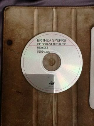 Britney Spears Feat Madonna - Me Against The Music Rare 6 Track Remix Single 4