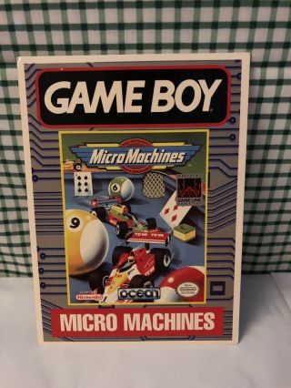 Toys R Us Vidpro Card Gameboy 1990s Micro Machines Nes Nintendo Rare