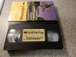 ON VIDEO SKATEBOARDING Summer 2001 Issue VHS Skate Video Rare 5