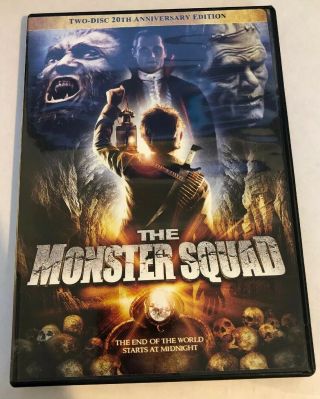 The Monster Squad Rare (2 Disc) Family Horror Dvd Andre Gower Tom Noonan 1987