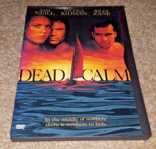 Dead Calm Dvd Movie Nicole Kidman Bill Zane Sam Neill Like Snapcase Rare