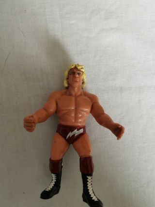Rare Vintage Wcw Wrestling Figure Ric Flair Red 1990 Galoob Wwf Pre - Owned Wwe