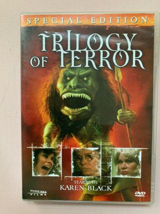 Trilogy Of Terror Rare Dvd 70s Tv Horror Movie Classic Show Anthology Matheson