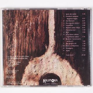 DEUS EX MACHINA: Diacronie Metronomiche ITALY ’96 Prog Rock Rare OOP CD 3