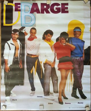 Debarge Poster 1984 Approx 23 X 29 Rare 80 