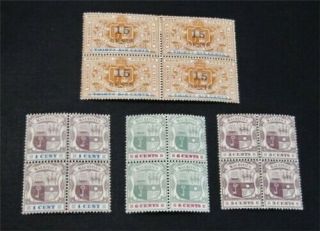 Nystamps British Mauritius Stamp 91//114 Og H/nh $38 Rare Multiples