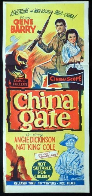 China Gate (vhs,  1989) Early Angie Dickinson Va Va Voom Very Good Rare