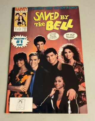 Saved By The Bell 1 (harvey/newstand/rare Photo Variant Nm
