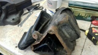 Yamaha Twinshock Trail Dt400 Dt 400 250 Airbox.  1976.  77 Rare Spares