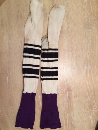 Hull Fc Rugby League Matchworn Socks 1992/93.  Rare Playing Kit.