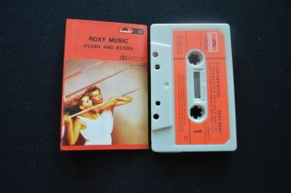 Roxy Music Flesh And Blood Ultra Rare Zealand Cassette Tape Bryan Ferry