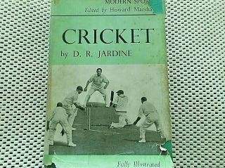 Rare Cricket By Douglas Jardine,  1936 Book.