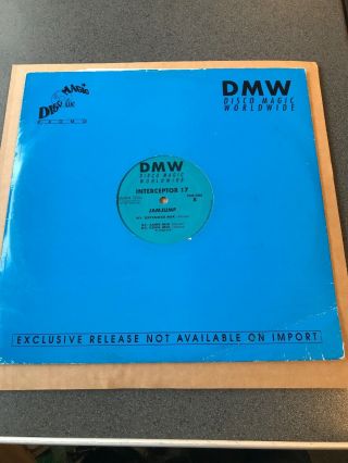 Interceptor 17 - Jam Jump 12 " Rare House Classic 1994 Vinyl Disco Magic Uk Dmwx