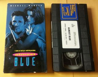 Almost Blue Vhs Tape Live Home Video 69041 Rare Htf Oop Fast