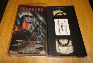 Trancers (vhs,  1985) Tim Thomerson Helen Hunt Rare Action Sci - Fi Non - Rental