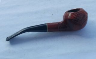 Rare Vintage Estate Tobacco Smoking Pipe Hand Carved Imported Briar Collectible