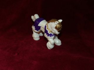 Rare Vintage 1998 Fisher Price Great Adventures Royal Coach White Purple Horse