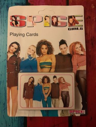 Rare Set Of Spice Girl Playing Cards 1997