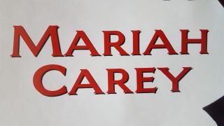 RaRe.  vintage Mariah Carey poster 23x35 