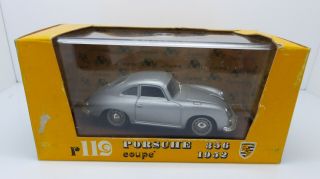 Brumm Revival R119 Porsche 356 Coupe 1952 Silver Racing Car Rare Vintage Mib
