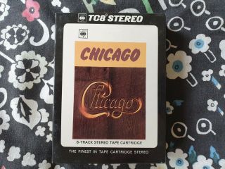 Chicago - Chicago V Rare Orig Uk Cbs Unplayed 8 - Track Tape
