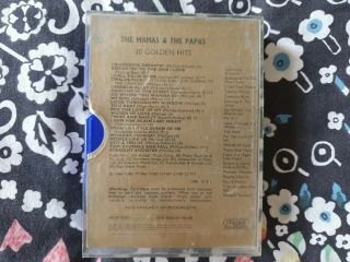 The Mamas & The Papas - 20 Golden Hits RARE ORIG UK Probe UNPLAYED 8 - Track Tape 3