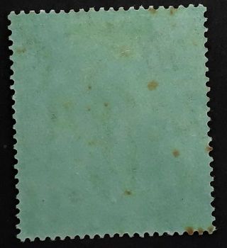 RARE 1943 Bermuda 2/6 - orange & plae blue KGVI Definitive stamp 2