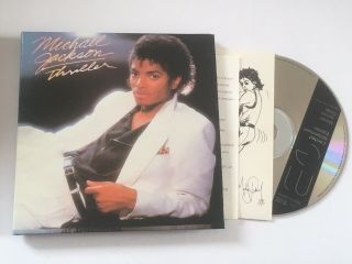Micheal Jackson Thriller 1999 Millennium Edition Mini Vinyl Cd Album - Very Rare