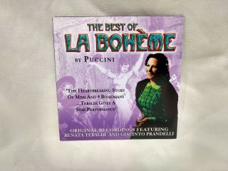 Rare The Best Of La Boheme By Puccini The Opera Masters Series Cd5911