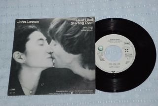 John Lennon & Yoko Ono ‎ Double Fantasy Rare Germany 1980 Ep Vinyl The Beatles